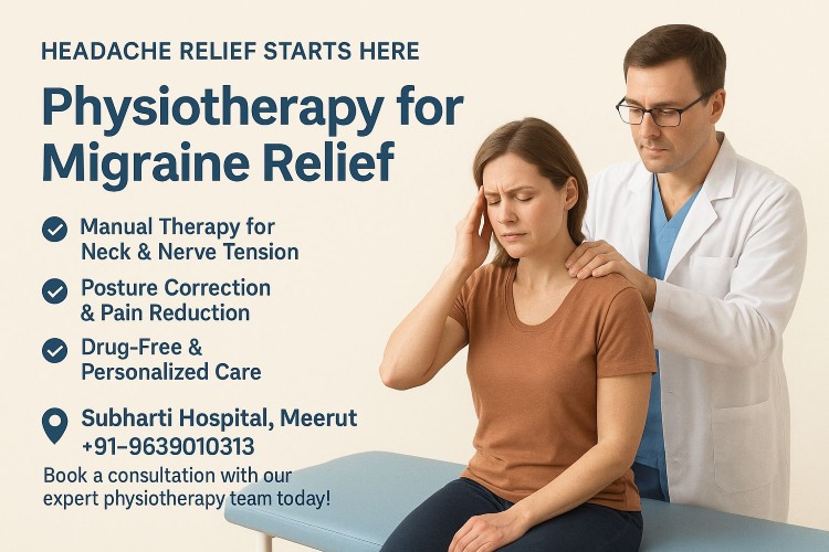 Migraine physiotherapy treatment in meerut