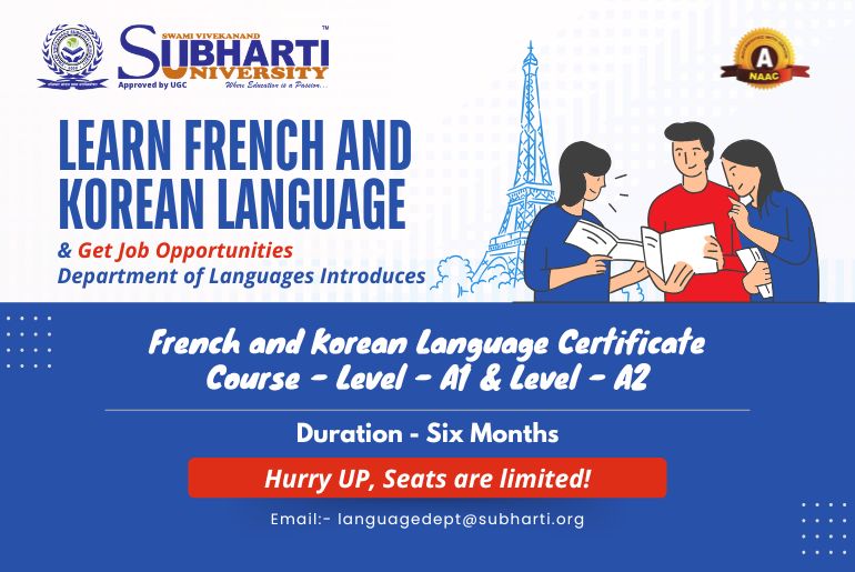 Learn French and Korean Language & Get Job Opportunities
